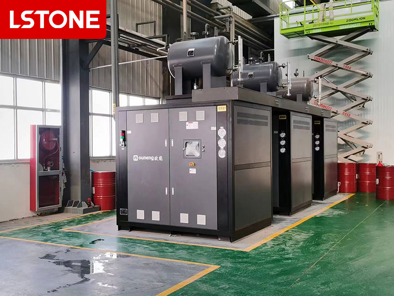 盤式干燥機搭配盤式干燥機導熱油爐,讓碳酸鋰干燥更均勻穩定